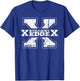 Straight Edge Saying Quote for Straight Edger Lifestyle XXX T-Shirt - T-Shirt | Royal