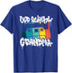 Old School Grandma Retro 80s 90s Graffiti Cassette Mix Tape T-Shirt - T-Shirt | Royal