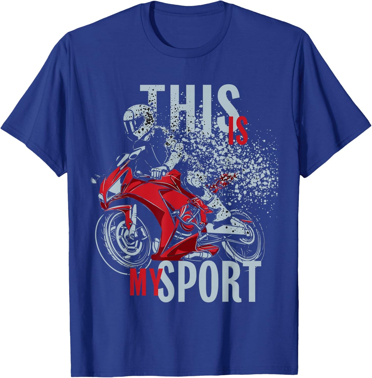 CBR This Is My Sport T-Shirt - T-Shirt | Royal