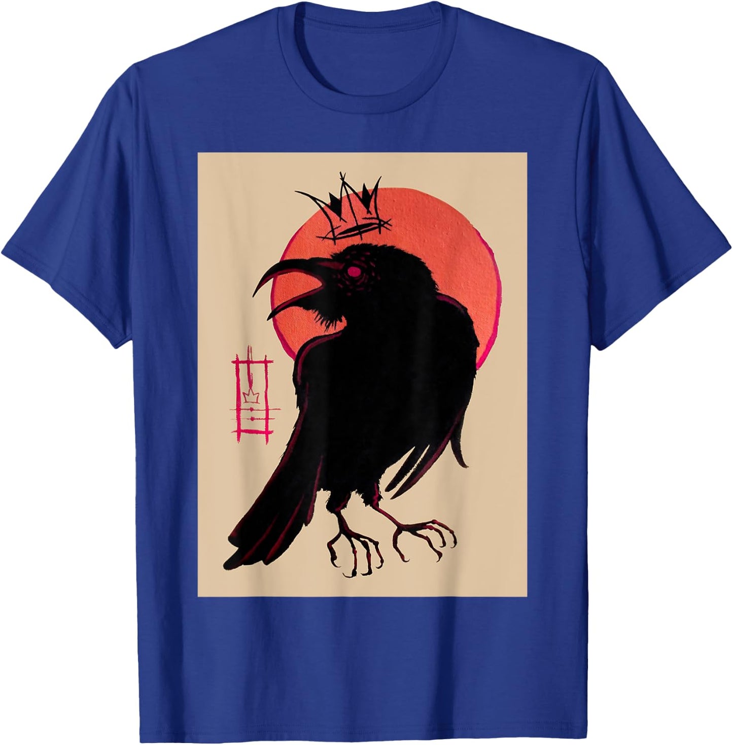 King of the Corvids for Fans of Crows and Ravens T-Shirt - T-Shirt | Royal