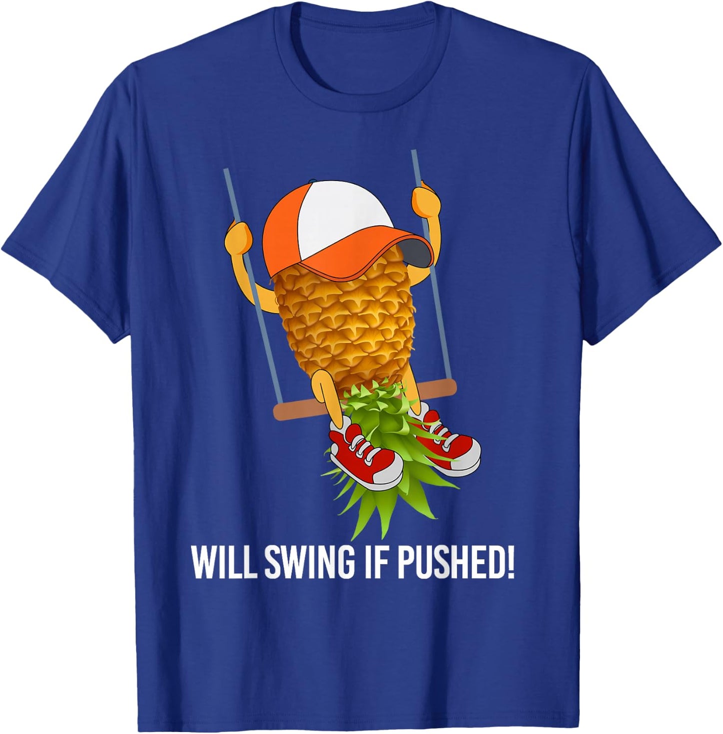 Swingers Shirts | Pineapple Swinging Lifestyle Funny Swinger T-Shirt - T-Shirt | Royal