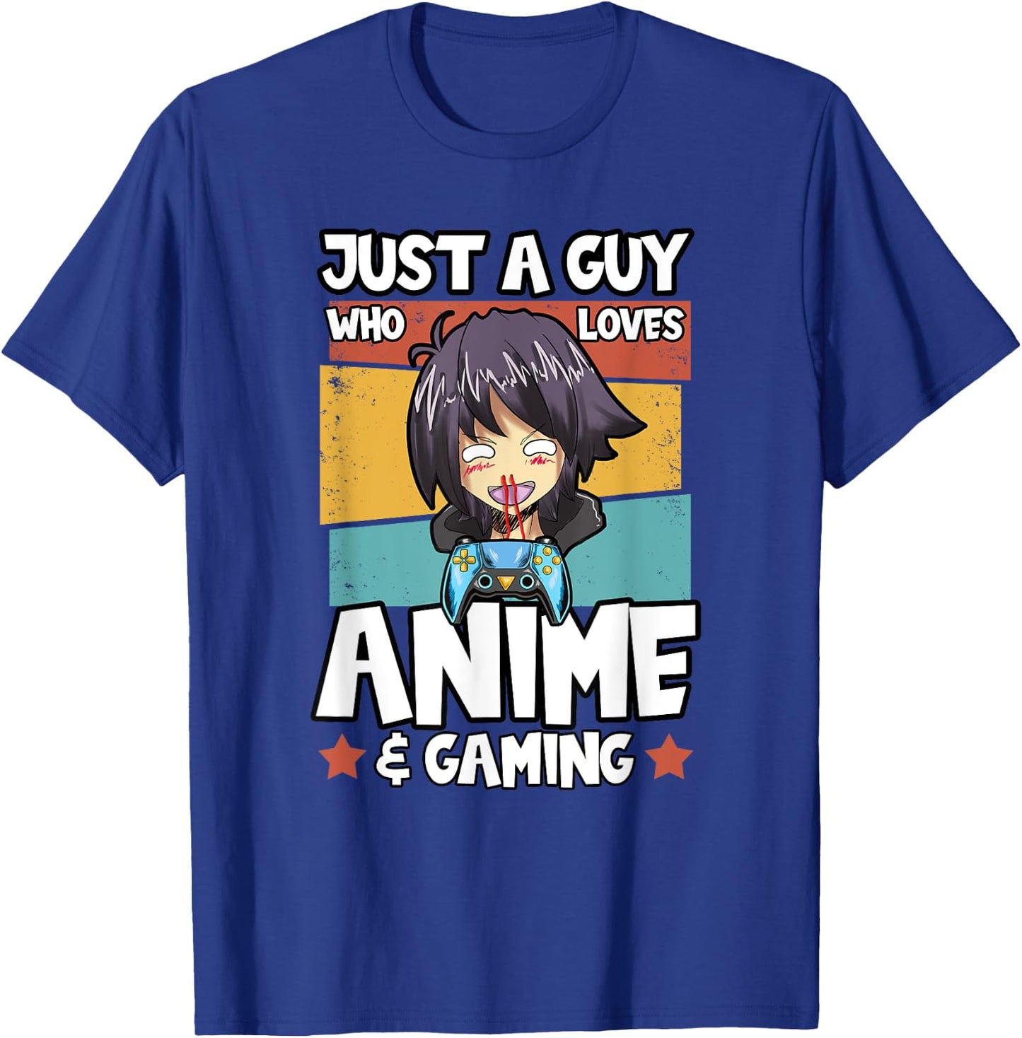 Anime Otaku Weeb Cosplay Merch Funny Gaming Gift T-Shirt - T-Shirt | Royal