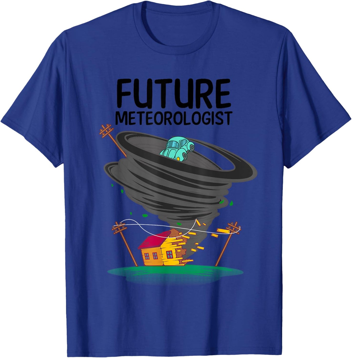 Funny Future Meteorologist Gift Kids Cool Meteorology T-Shirt - T-Shirt | Royal