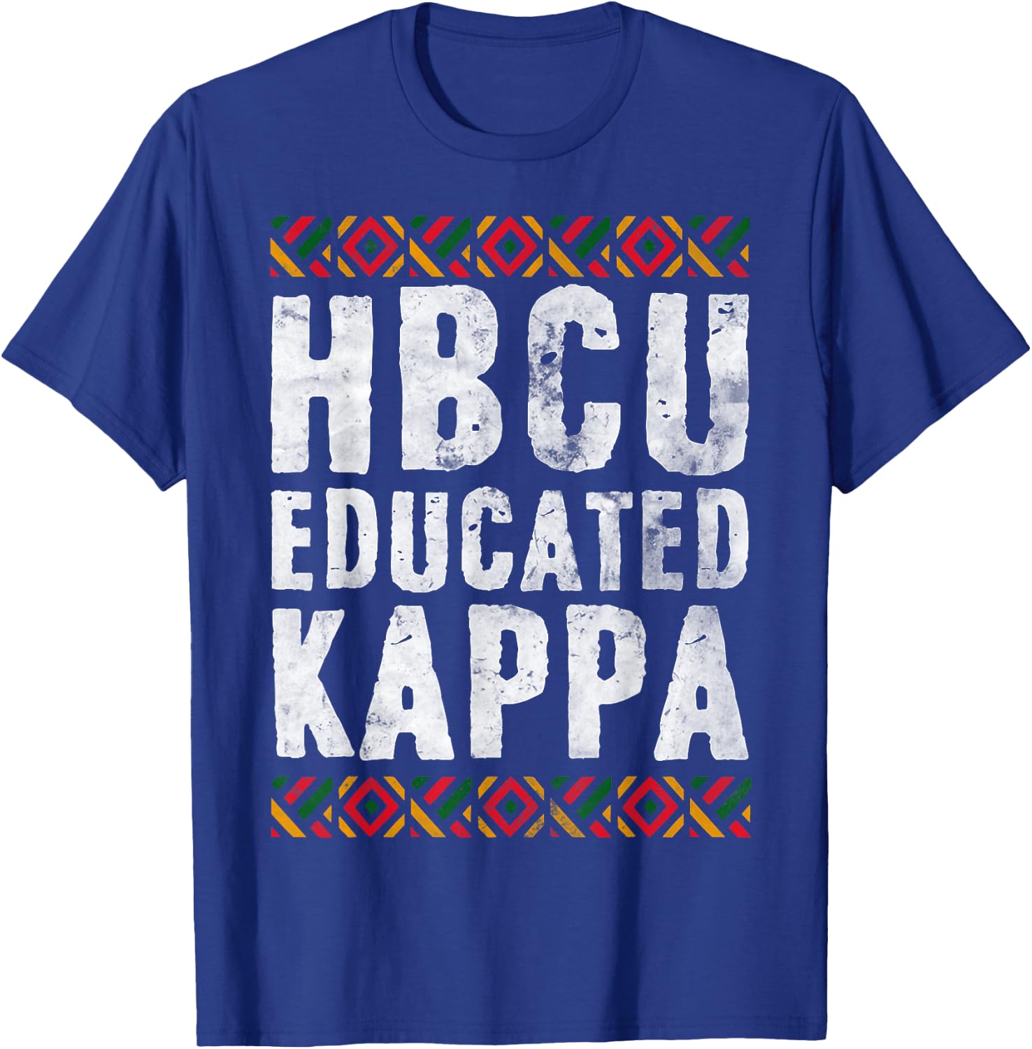 HBCU Educated KAPPA Shirt Historical Black College Alumni T-Shirt - T-Shirt | Royal