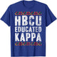 HBCU Educated KAPPA Shirt Historical Black College Alumni T-Shirt - T-Shirt | Royal