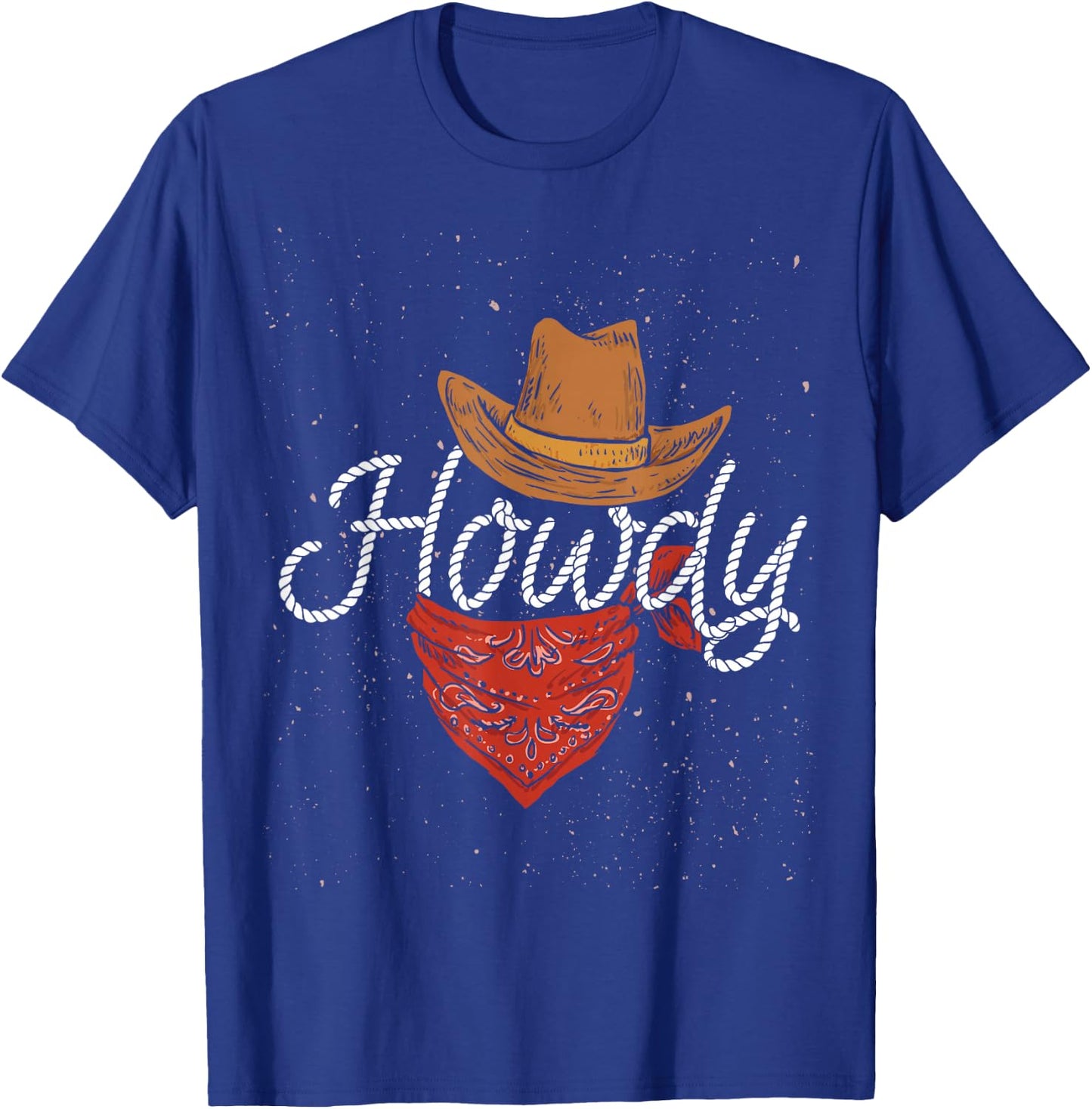 Cowboy Hats Texas USA Cowboy T-Shirt - T-Shirt | Royal