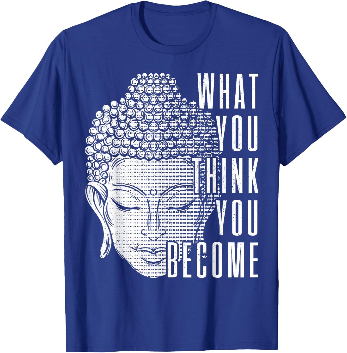 Buddha Spiritual Saying Buddhism Yoga Gift T-Shirt - T-Shirt | Royal