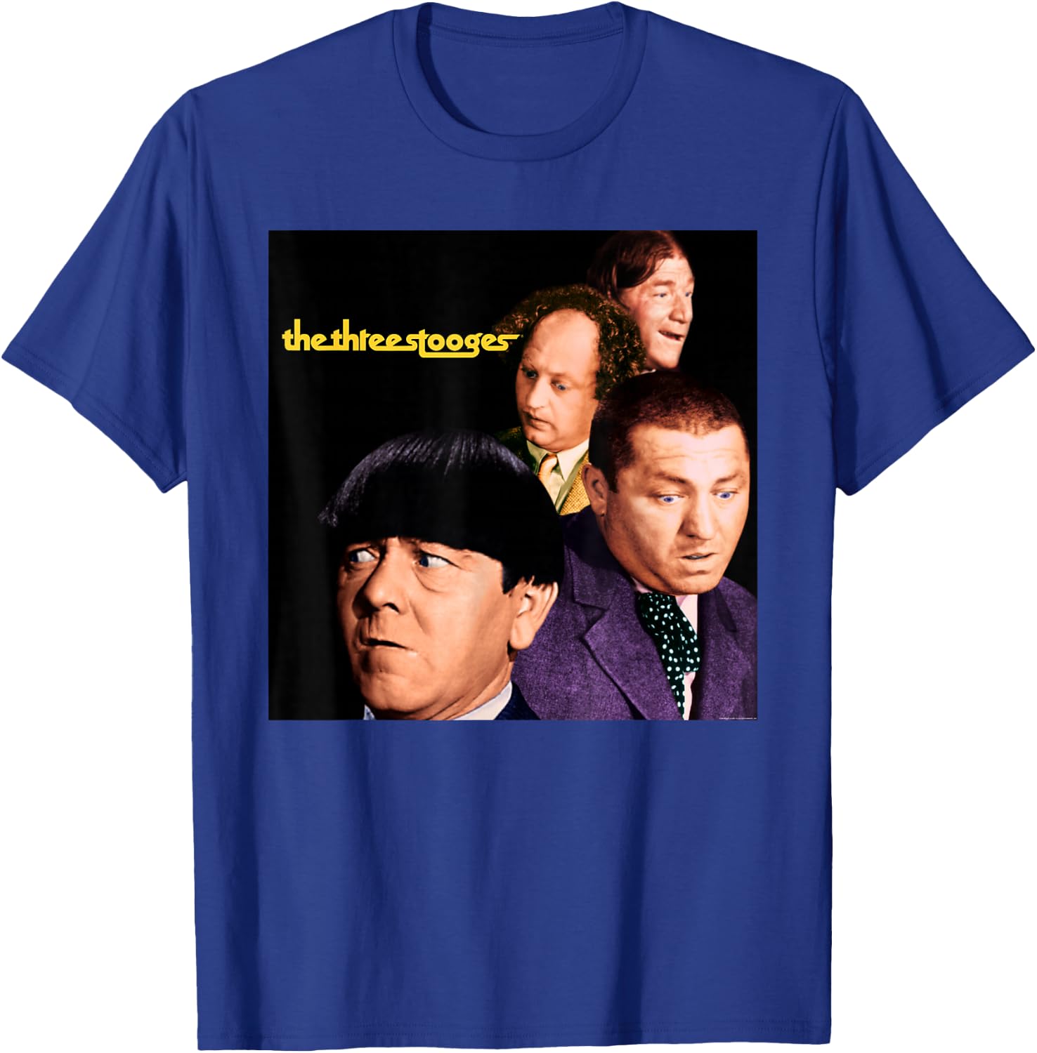 The Three Stooges First Album T-Shirt - T-Shirt | Royal