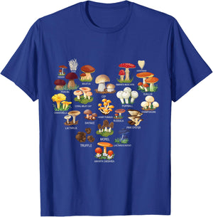 Mushroom Mycology Fungi Foraging Mushrooms Whisperer Fungus T-Shirt - T-Shirt | Royal