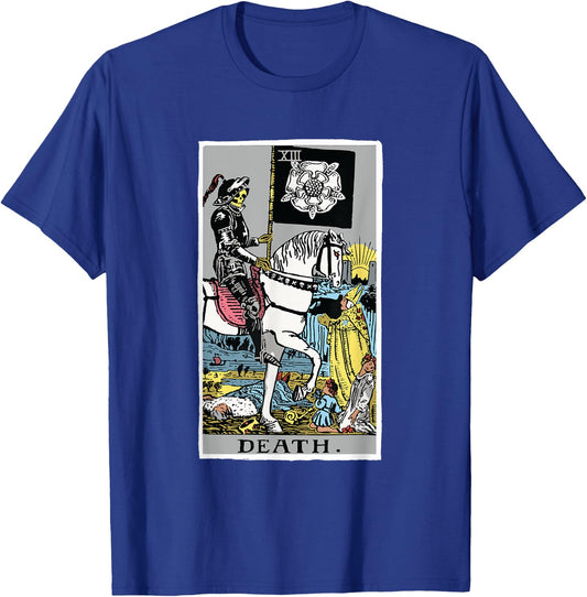 Death Tarot Card Rider Waite T-Shirt - T-Shirt | Royal