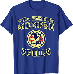 Club America - Score Big with Our Exclusive Collection T-Shirt - T-Shirt | Royal