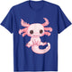 Axolotl Cute Baby Design - Magically Cute Animal T-Shirt - T-Shirt | Royal