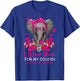 I Wear Pink For My Cousin Breast Cancer Awareness Warrior T-Shirt - T-Shirt | Royal