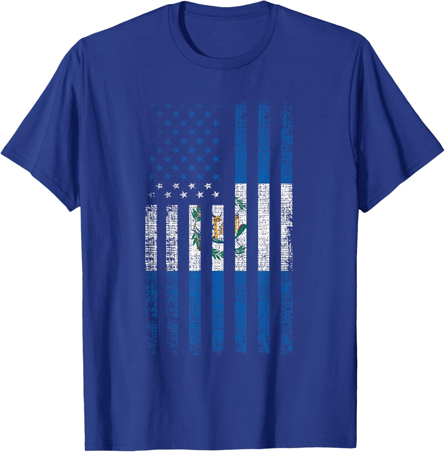Guatemala USA - Pride Guatemala American Flag Kids Men T-Shirt - T-Shirt | Royal