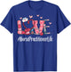 Nurse Practitioner Love Valentines Day Cute Women Heart T-Shirt - T-Shirt | Royal