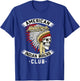 American Motorcycle Indian Bikers Club - Chopper Biker T-Shirt - T-Shirt | Royal