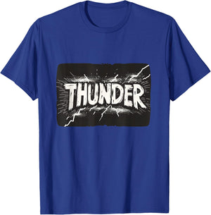 Thunder with lightning Outfit for Boys and Girls T-Shirt - T-Shirt | Royal