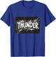 Thunder with lightning Outfit for Boys and Girls T-Shirt - T-Shirt | Royal