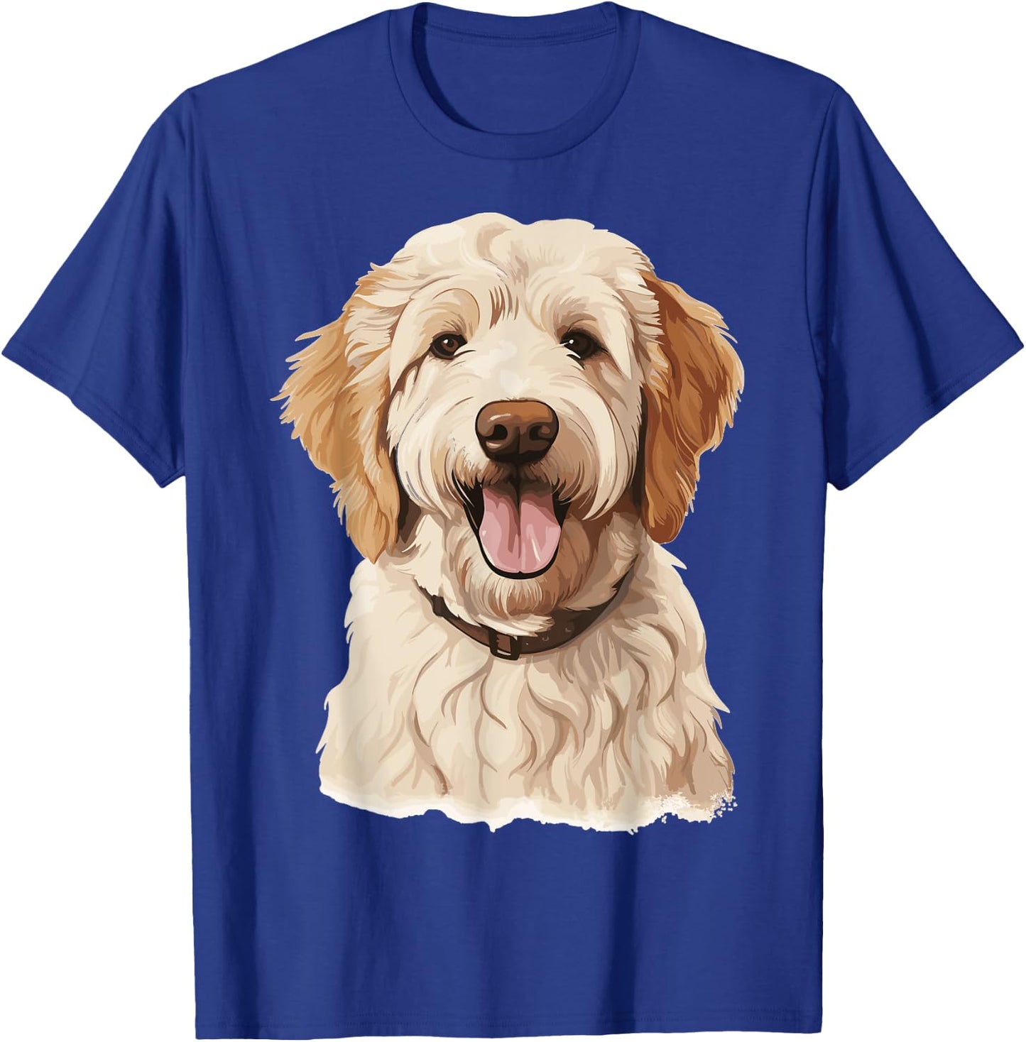 Goldendoodle Dog Breed Pet Cute Graphic Women Kids T-Shirt - T-Shirt | Royal
