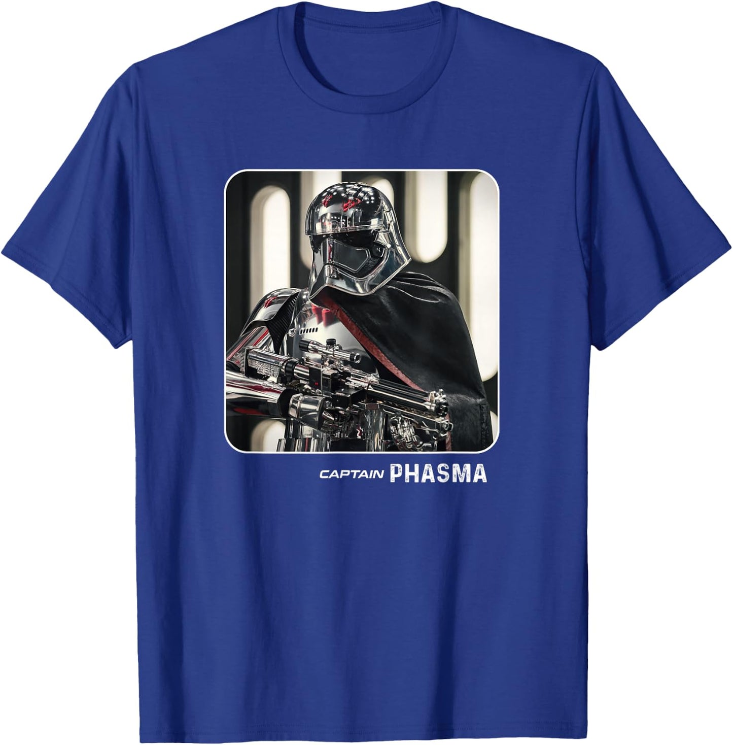 Star Wars The Force Awakens Captain Phasma T-Shirt - T-Shirt | Royal