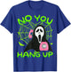 No You Hang Up - Ghost Scary Spooky Halloween T-Shirt - T-Shirt | Royal