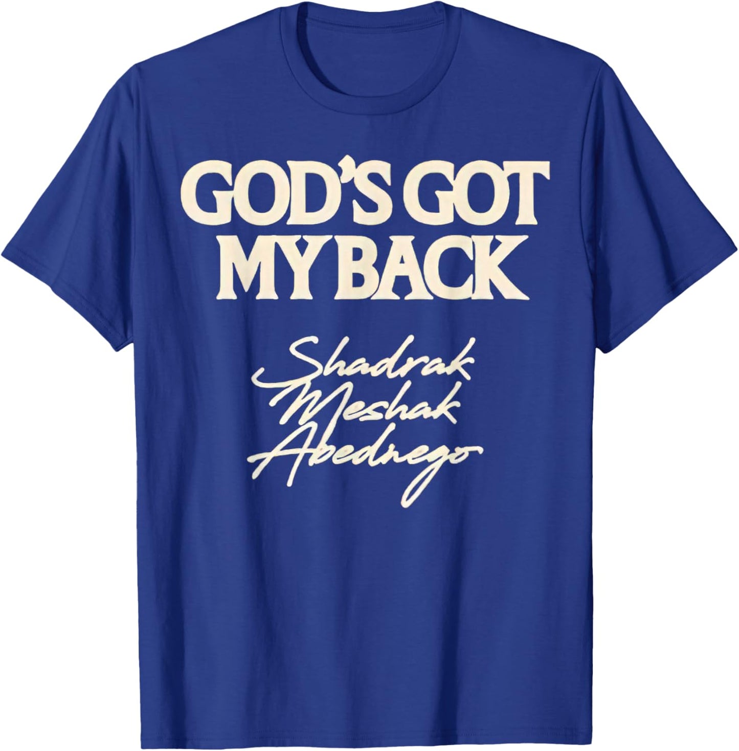 On Lake God's Got My Back 2024 T-Shirt - T-Shirt | Royal