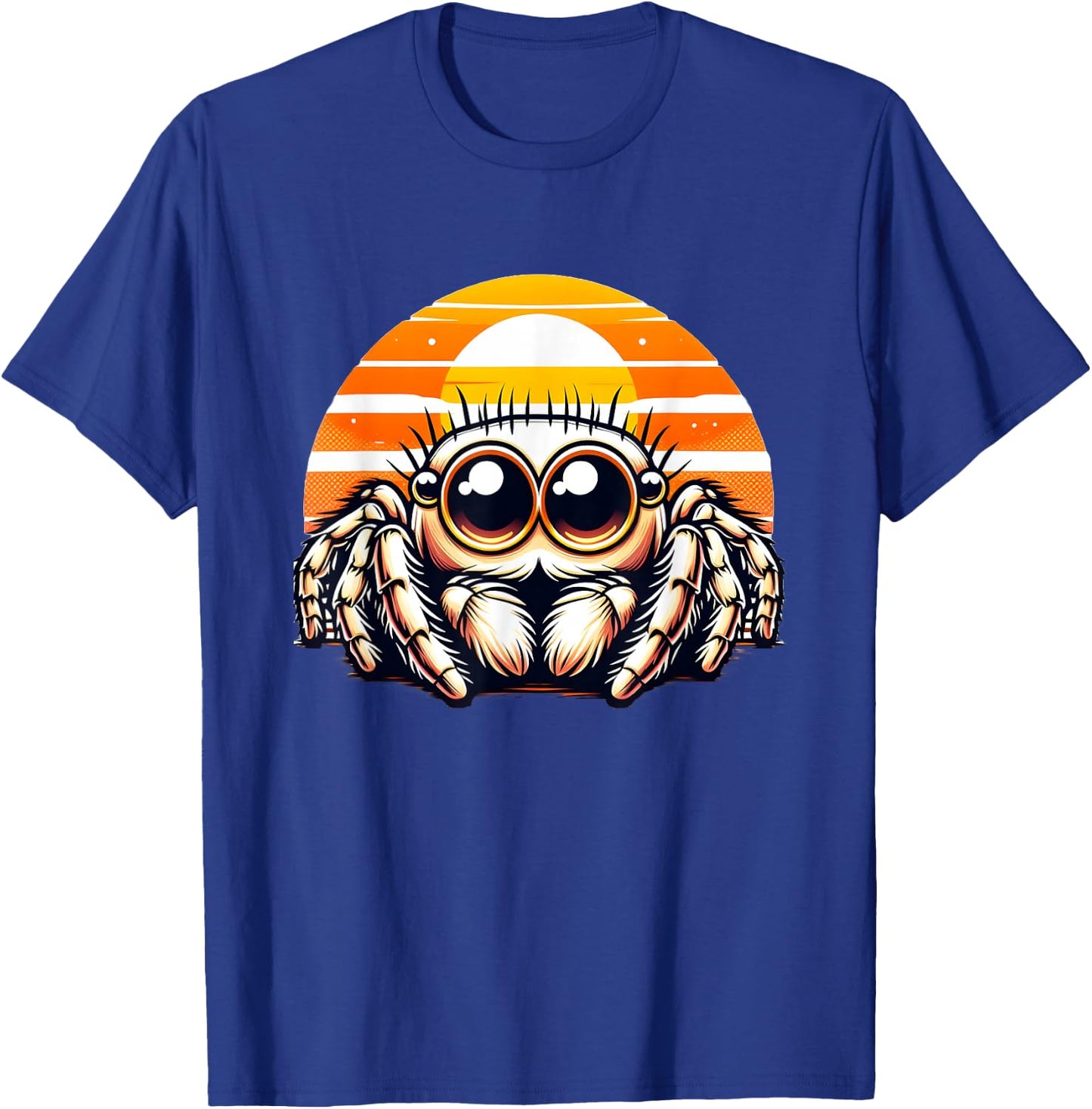 Sunset Jumping Spider T-Shirt - T-Shirt | Royal