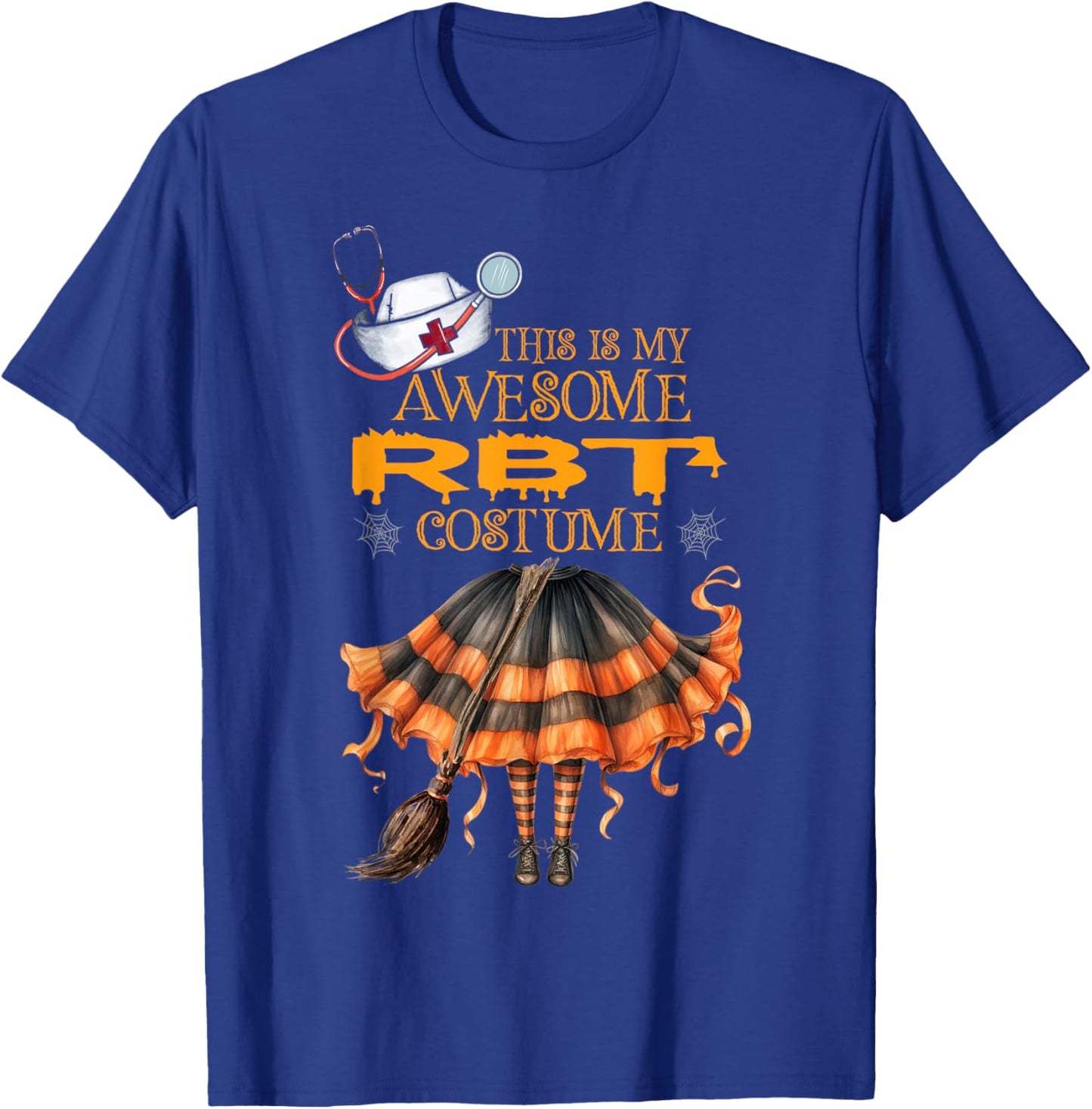 RBT Costume Witch Halloween Registered Behavior Technician T-Shirt - T-Shirt | Royal