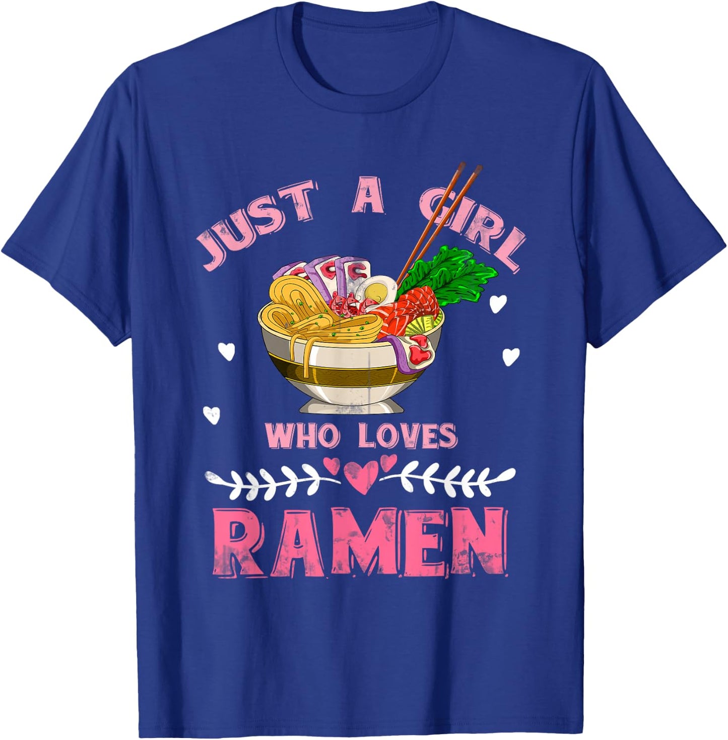 Japanese Food Asia Anime Girl Gift Ramen T-Shirt - T-Shirt | Royal