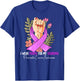 I Wear Purple For My Grandma Pancreatic Cancer Awareness T-Shirt - T-Shirt | Royal