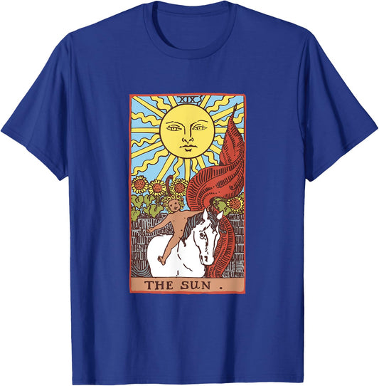 Sun Tarot Card Rider Waite T-Shirt - T-Shirt | Royal