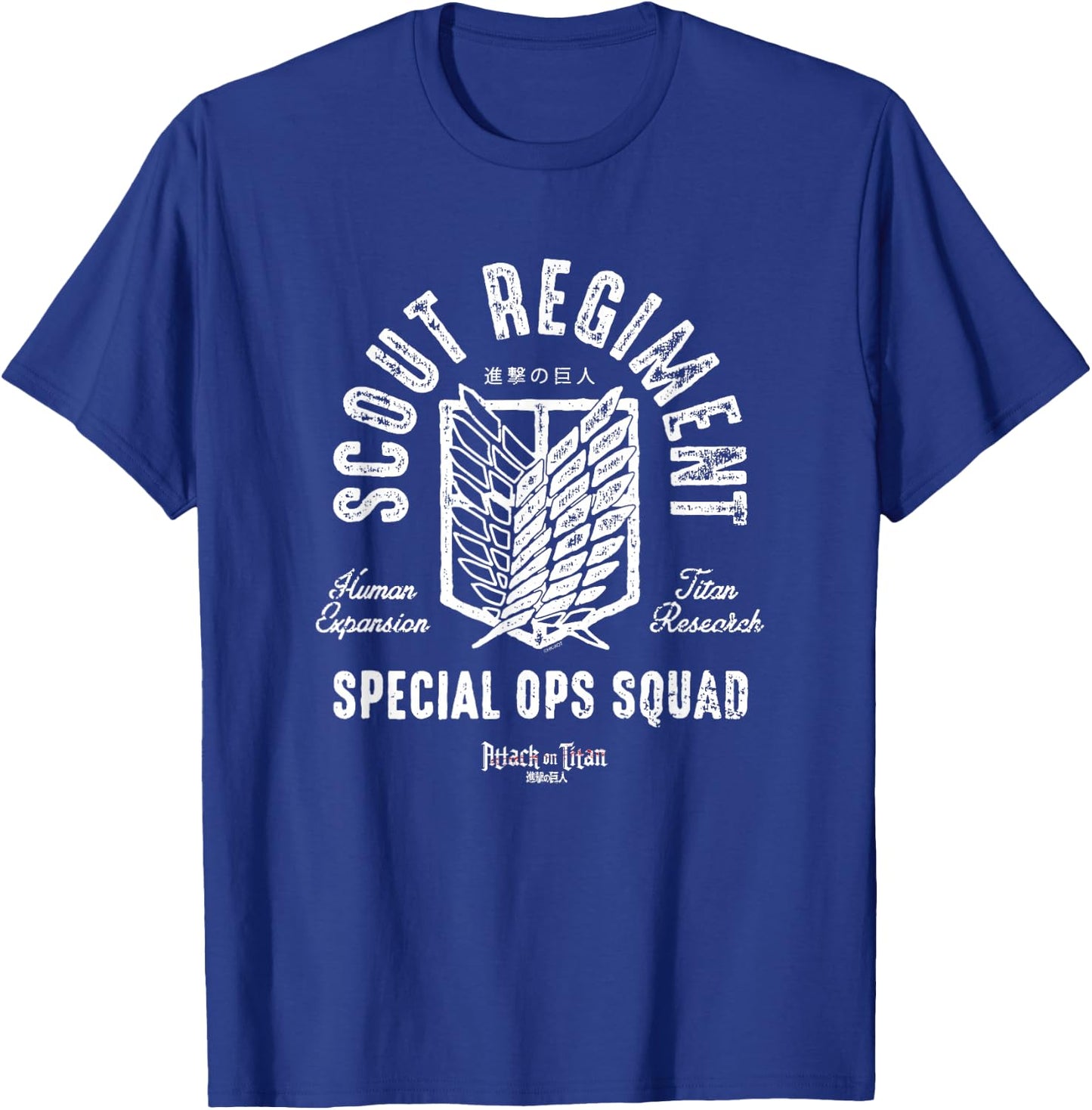 Attack on Titan Scout Regiment Special Ops Squad Anime T-Shirt - T-Shirt | Royal