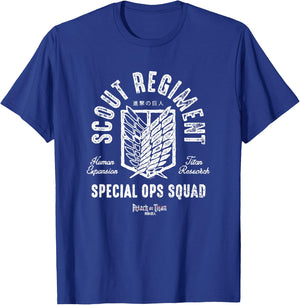 Attack on Titan Scout Regiment Special Ops Squad Anime T-Shirt - T-Shirt | Royal