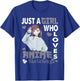 Japanese Anime Drawing Gifts Just A Girl Who Loves Sketching T-Shirt - T-Shirt | Royal