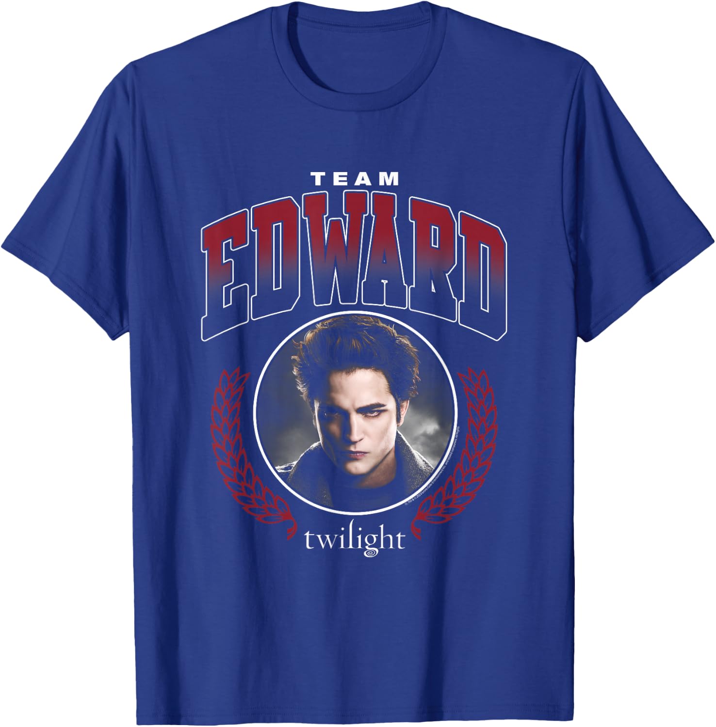 Twilight Team Edward Portrait T-Shirt - T-Shirt | Royal