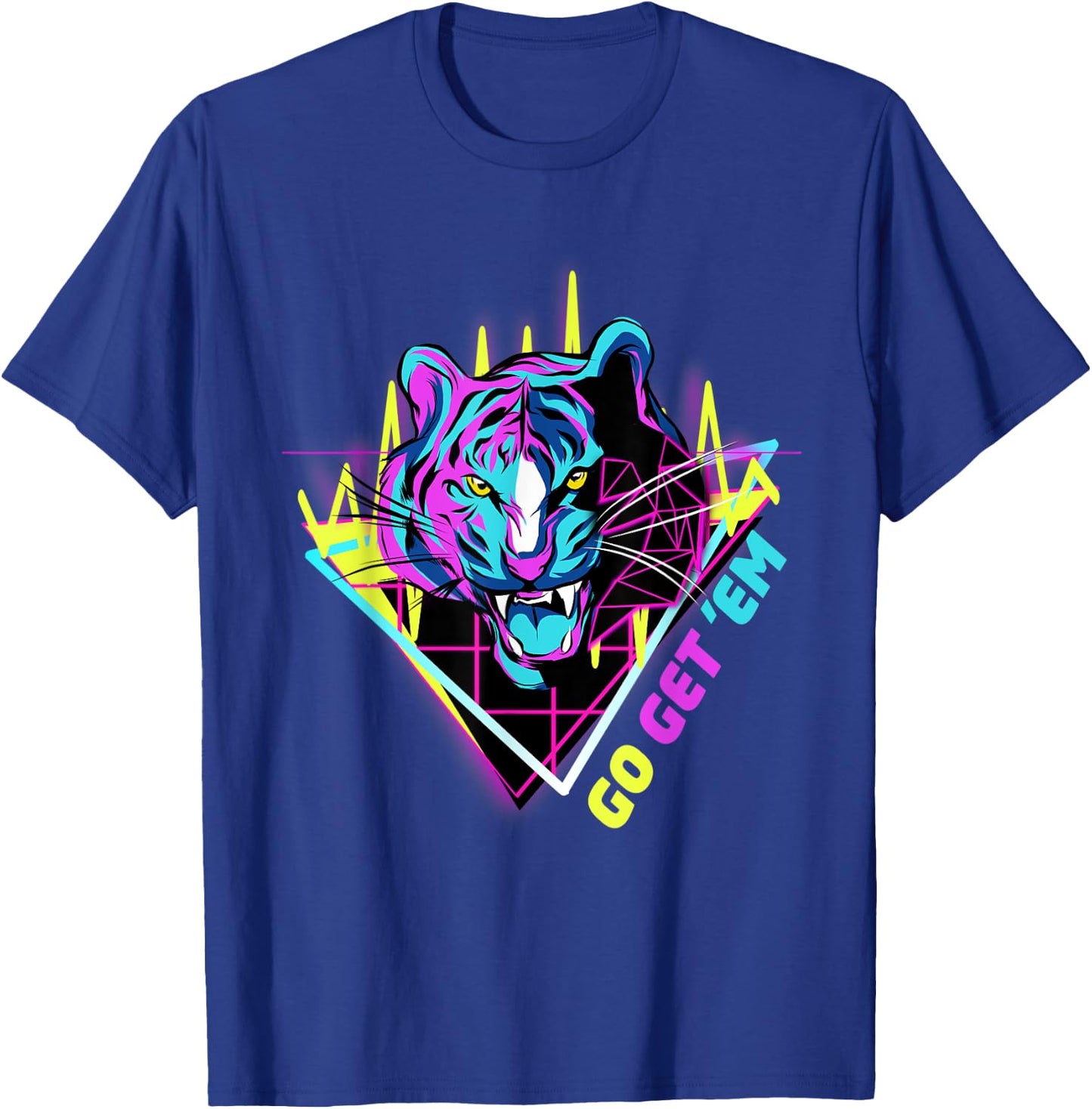 Go Get Em Tiger T-Shirt - T-Shirt | Royal