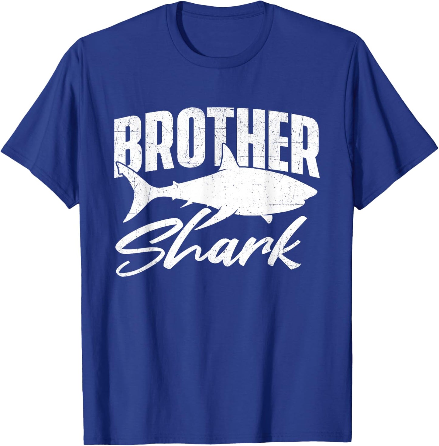 Brother Shark - Marine Biologist Wildlife Animal Ocean Lover T-Shirt - T-Shirt | Royal