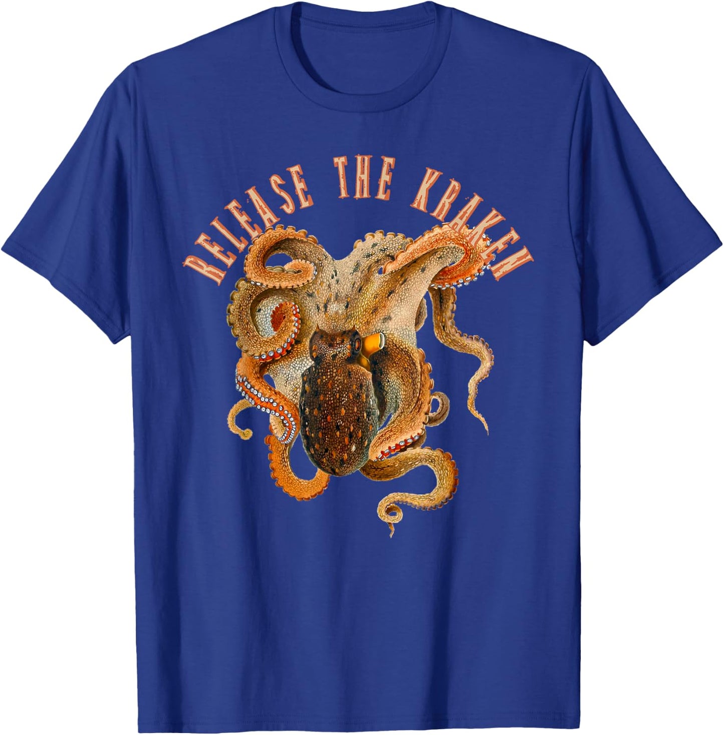 Release The Kraken T-Shirt - T-Shirt | Royal