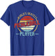 Vintage Retro World's Okayest Pickleball Player T-Shirt - T-Shirt | Royal