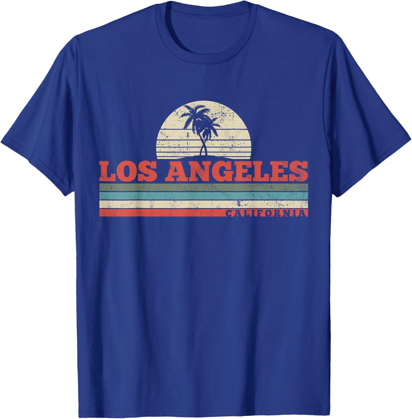 Los Angeles, California T-Shirt - T-Shirt | Royal