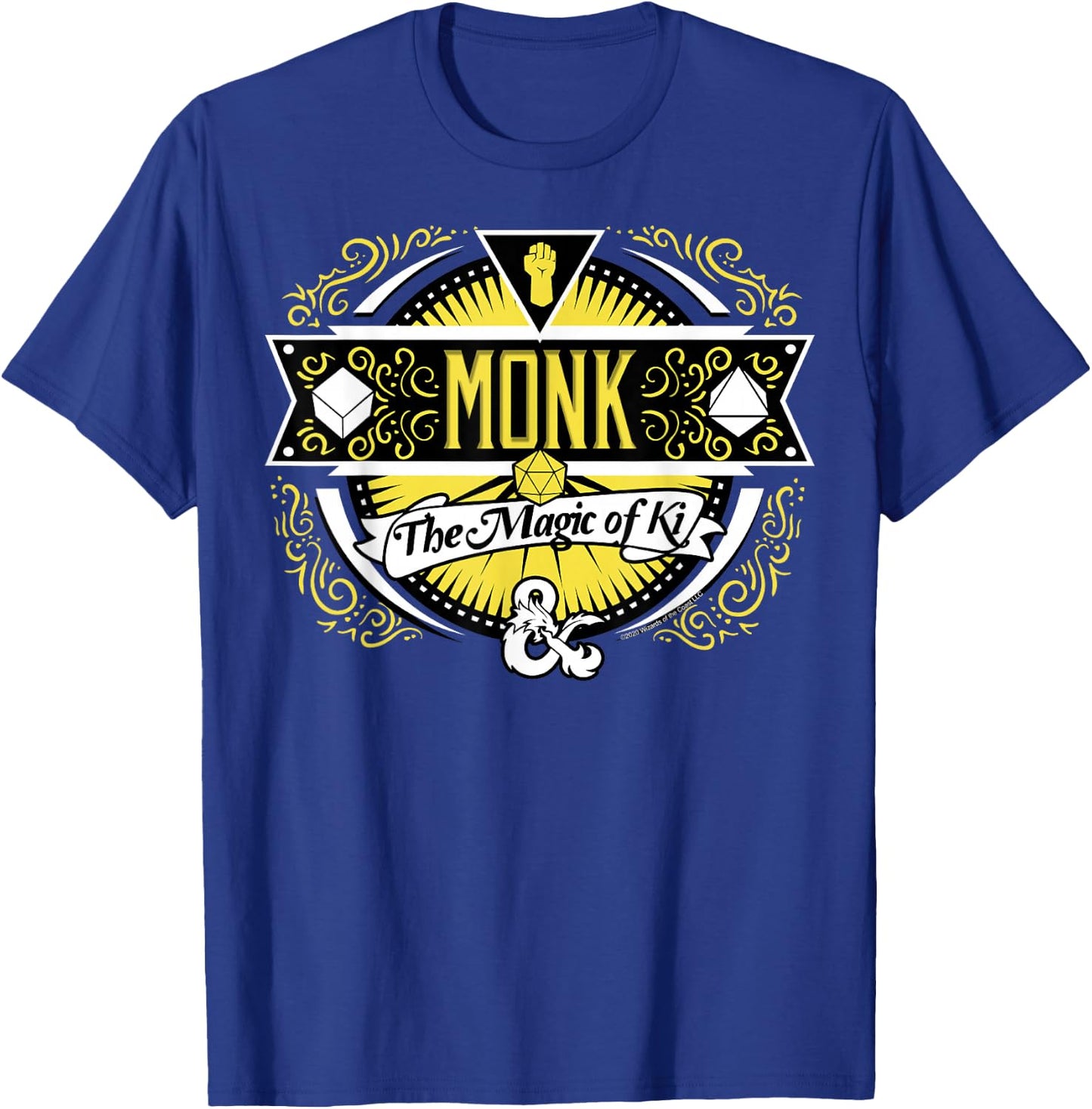 Dungeons & Dragons Monk The Magic Of Ki T-Shirt - T-Shirt | Royal