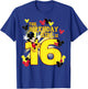 Disney Mickey And Friends Mickey 16th Birthday Girl T-Shirt - T-Shirt | Royal