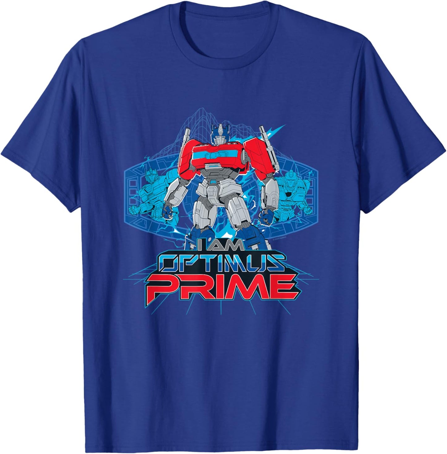 Transformers One I Am Optimus Prime Epic Portrait T-Shirt - T-Shirt | Royal