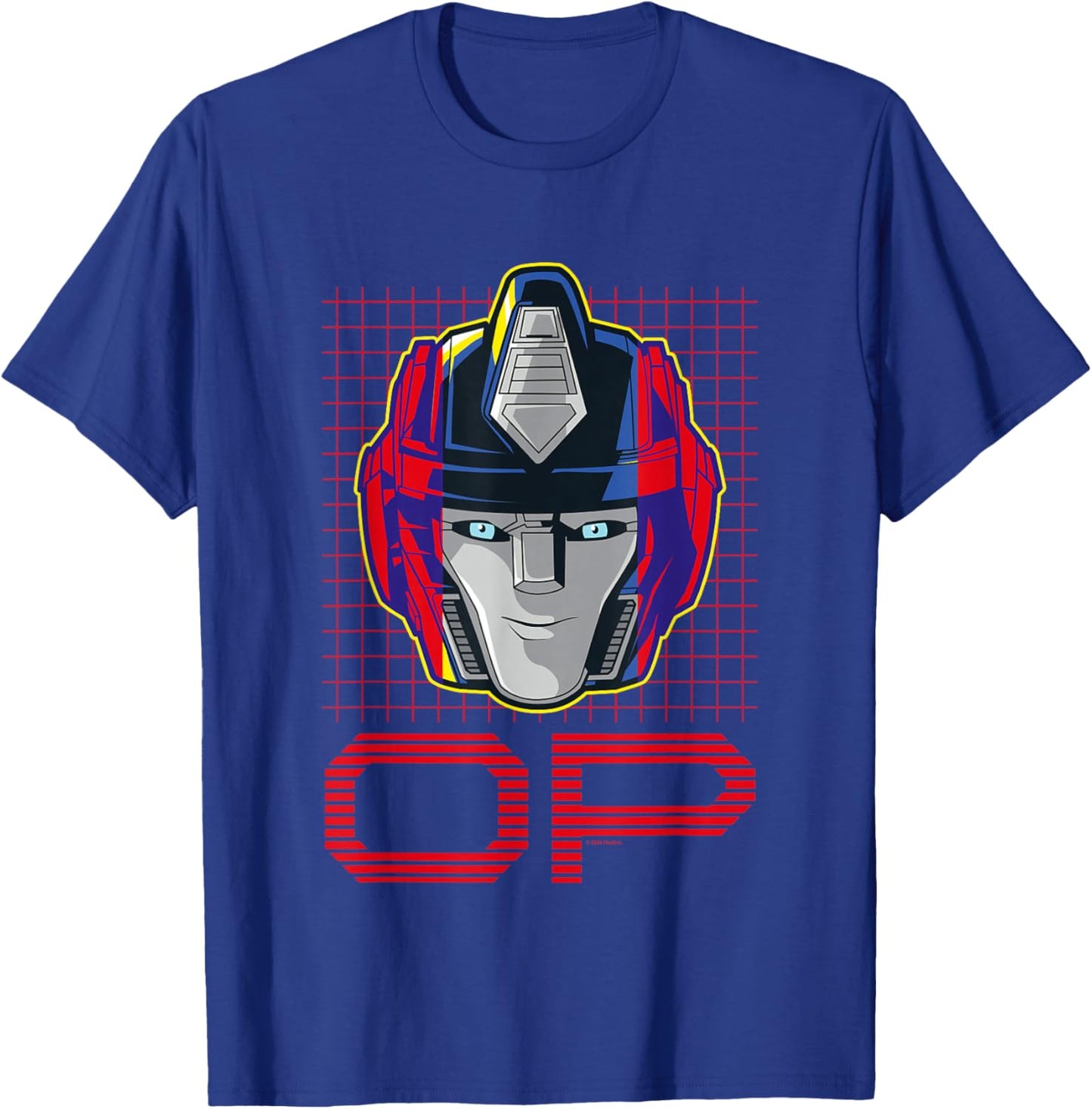 Transformers One Orion Pax Optimus Prime Face Poster T-Shirt - T-Shirt | Royal