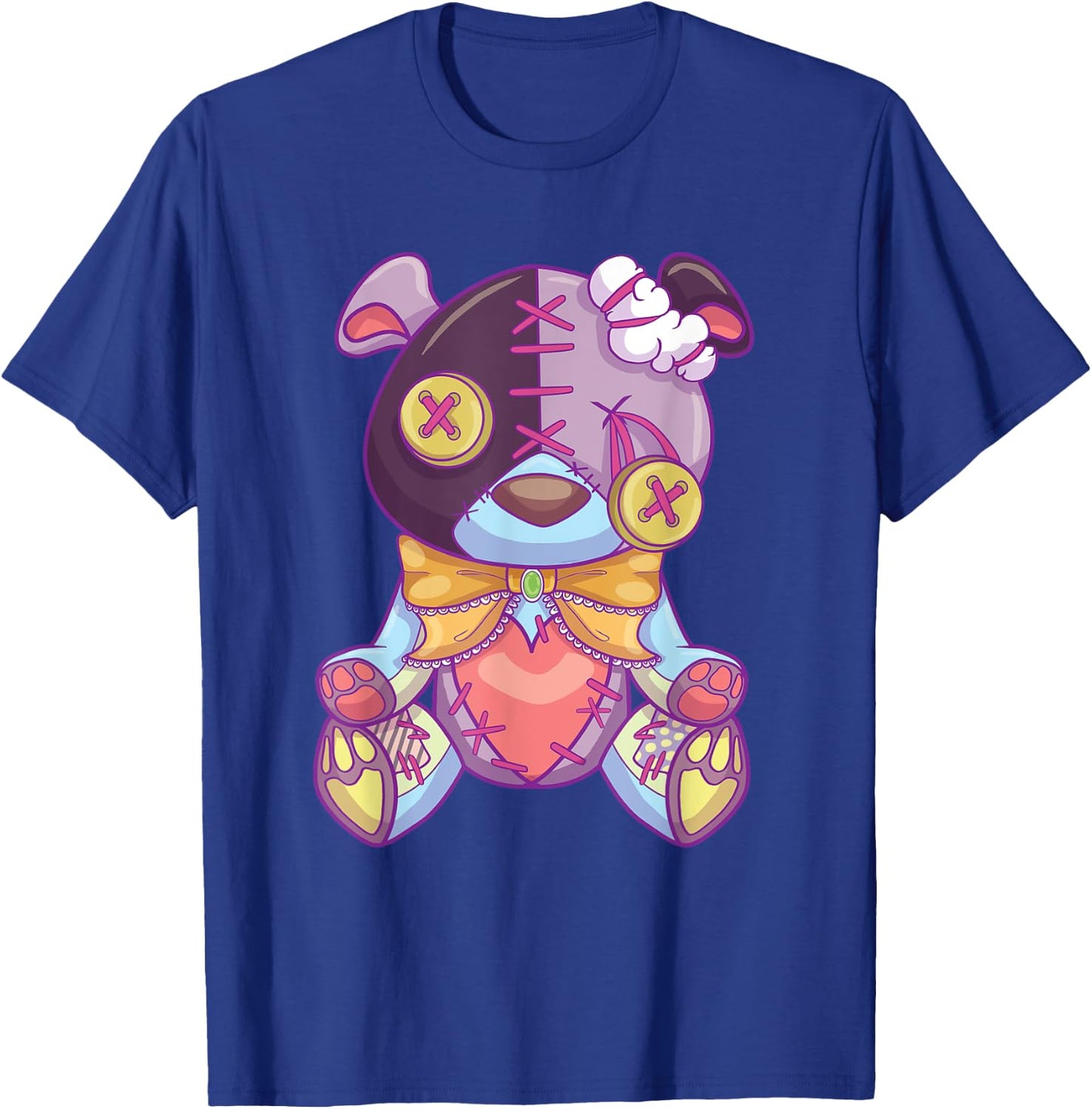 Pastel Goth Teddy Bear Japanese Anime Kawaii Menhera T-Shirt - T-Shirt | Royal