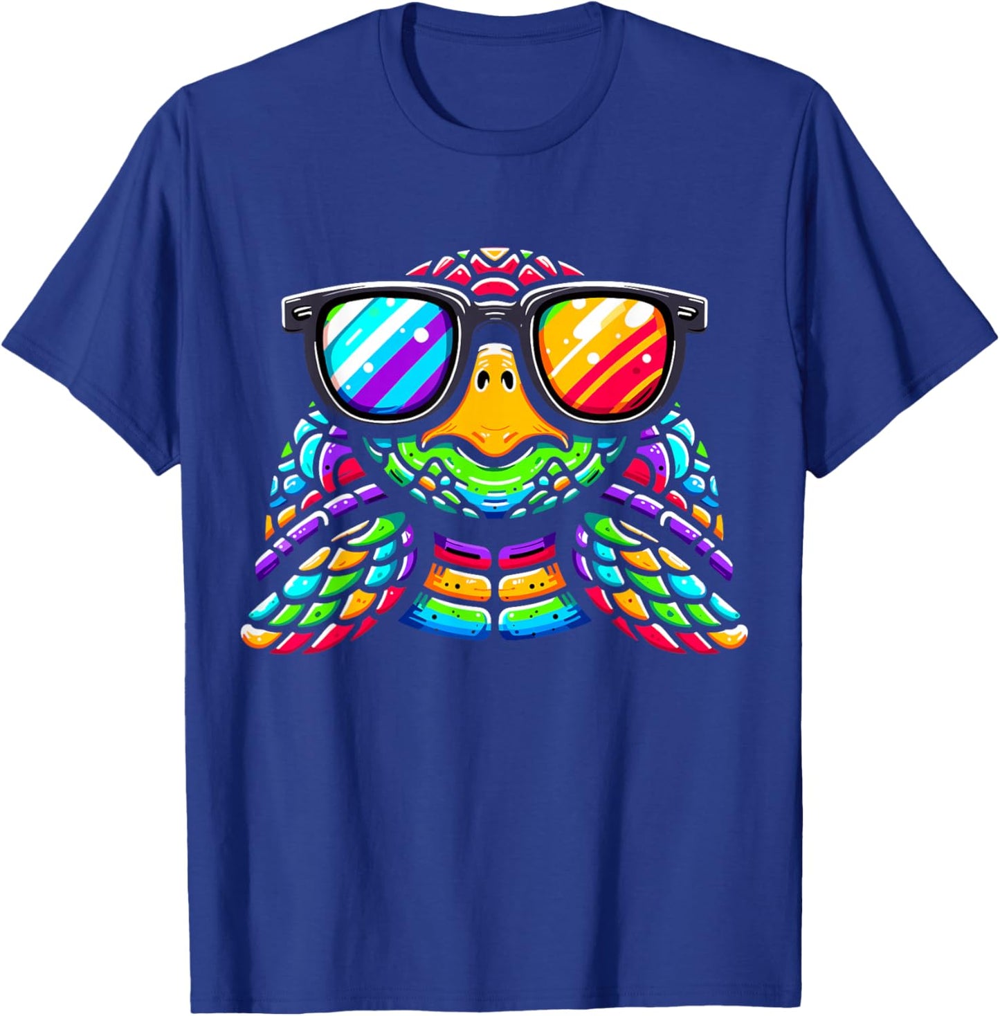Tie-Dye Turtle Peace Hippie T-Shirt - T-Shirt | Royal