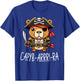 Funny Capyb-Arrr-Ra Pirate Capybara Halloween Boys Girls T-Shirt - T-Shirt | Royal
