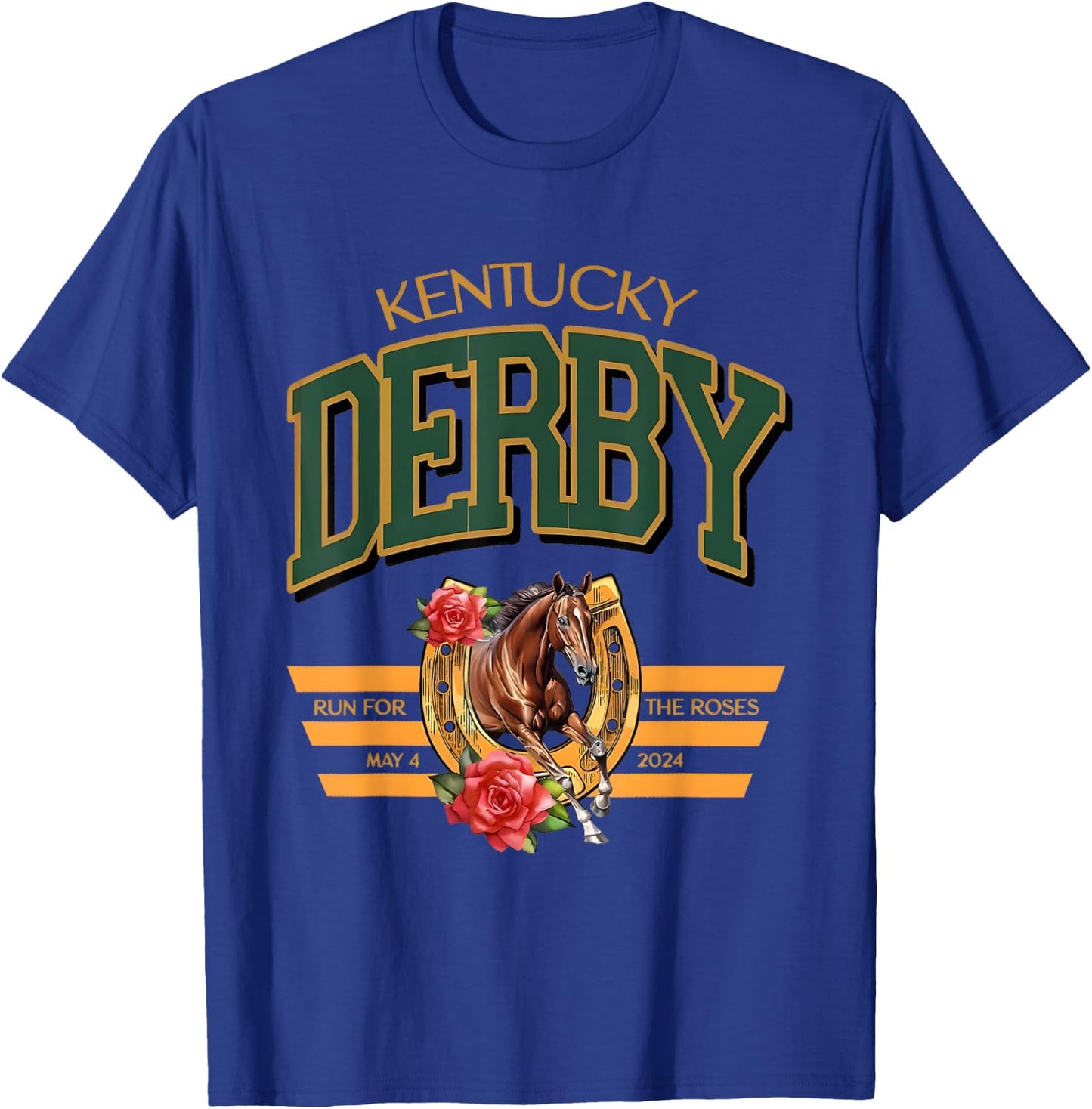 Vintage It's Derby 150 Yall 150th Horse Racing KY Derby Day T-Shirt - T-Shirt | Royal