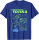 Tonka Truck Schematics T-Shirt - T-Shirt | Royal