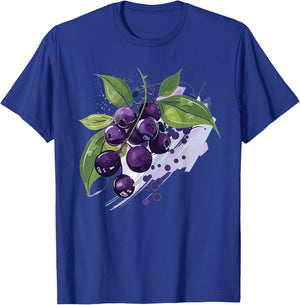 Pretty Huckleberries Costume for Fruits Lovers T-Shirt - T-Shirt | Royal